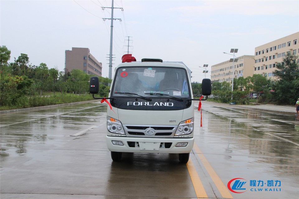 福田小卡3立方程力掛桶垃圾車 (17)